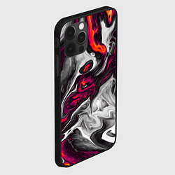 Чехол для iPhone 12 Pro Max Разводы, цвет: 3D-черный — фото 2