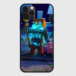 Чехол для iPhone 12 Pro Max Майнкрафт - шаман, цвет: 3D-черный