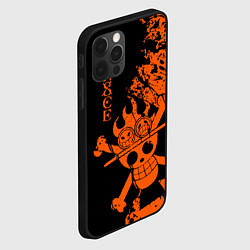 Чехол для iPhone 12 Pro Max One Piece - Ace, цвет: 3D-черный — фото 2