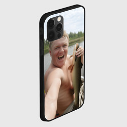 Чехол для iPhone 12 Pro Max Здоровенный Йаааазь мем, цвет: 3D-черный — фото 2