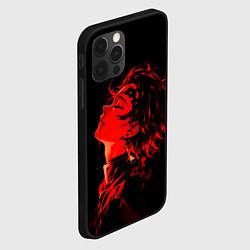 Чехол для iPhone 12 Pro Max Клинок, рассекающий демонов Танддиро, цвет: 3D-черный — фото 2