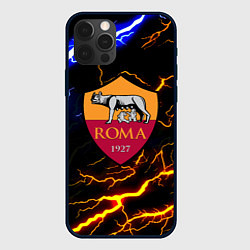 Чехол для iPhone 12 Pro Max ROMA storm rlectro, цвет: 3D-черный