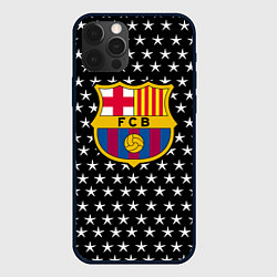 Чехол для iPhone 12 Pro Max Barcelona звезды, цвет: 3D-черный