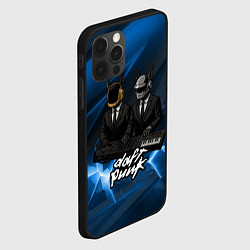 Чехол для iPhone 12 Pro Max Daft Punk - кибер собаки за пультом, цвет: 3D-черный — фото 2