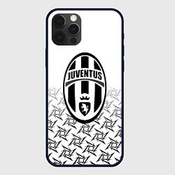 Чехол для iPhone 12 Pro Max Ювентус паттерн ниндзя, цвет: 3D-черный
