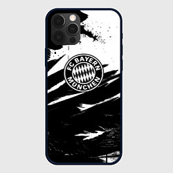 Чехол для iPhone 12 Pro Max Бавария Мюнхен крылья краски, цвет: 3D-черный