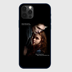 Чехол для iPhone 12 Pro Max Белла и Эдвард: lion fell in love with the lamb me, цвет: 3D-черный