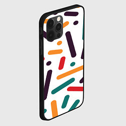 Чехол для iPhone 12 Pro Max Oval oil, цвет: 3D-черный — фото 2