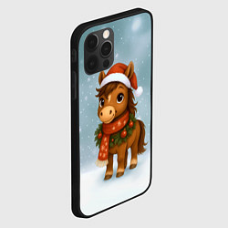 Чехол для iPhone 12 Pro Max Милый конек, цвет: 3D-черный — фото 2