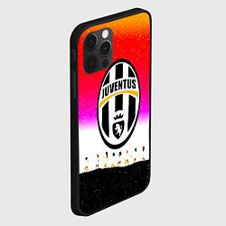 Чехол для iPhone 12 Pro Max Ювентус спорт люди, цвет: 3D-черный — фото 2