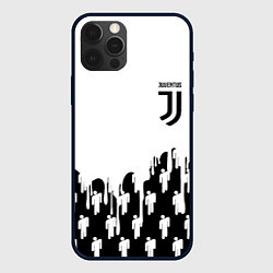 Чехол для iPhone 12 Pro Max Ювентус краски люди, цвет: 3D-черный