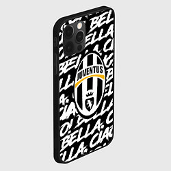 Чехол для iPhone 12 Pro Max Juventus serial pattern, цвет: 3D-черный — фото 2