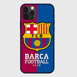 Чехол для iPhone 12 Pro Max Barca Football, цвет: 3D-черный