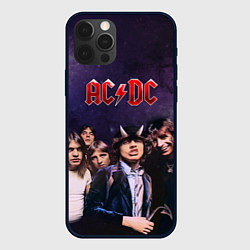 Чехол для iPhone 12 Pro Max AC/DC, цвет: 3D-черный