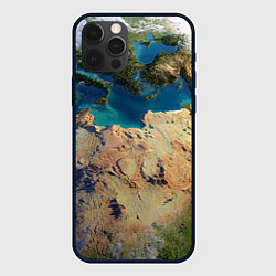 Чехол для iPhone 12 Pro Max Земля, цвет: 3D-черный