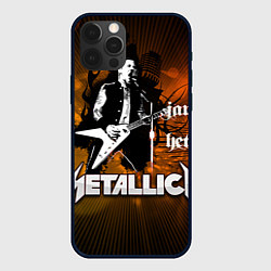 Чехол для iPhone 12 Pro Max Metallica: James Hetfield, цвет: 3D-черный