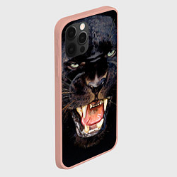 Чехол для iPhone 12 Pro Max Пантера, цвет: 3D-светло-розовый — фото 2