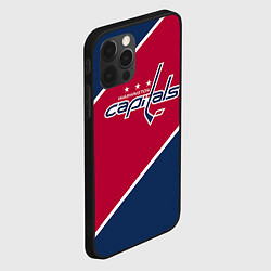 Чехол для iPhone 12 Pro Max Washington capitals, цвет: 3D-черный — фото 2