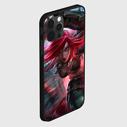 Чехол для iPhone 12 Pro Max League of legends, цвет: 3D-черный — фото 2