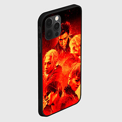 Чехол для iPhone 12 Pro Max Big Bang: Flame Boys, цвет: 3D-черный — фото 2