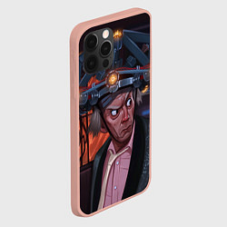 Чехол для iPhone 12 Pro Max Emmett Lathrop Brown, цвет: 3D-светло-розовый — фото 2