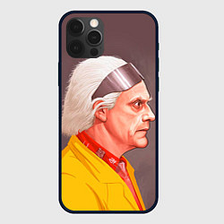 Чехол для iPhone 12 Pro Max Доктор Браун, цвет: 3D-черный