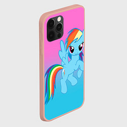 Чехол для iPhone 12 Pro Max My Little Pony, цвет: 3D-светло-розовый — фото 2