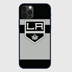 Чехол для iPhone 12 Pro Max Los Angeles Kings, цвет: 3D-черный