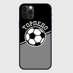 Чехол для iPhone 12 Pro Max ФК Торпедо, цвет: 3D-черный