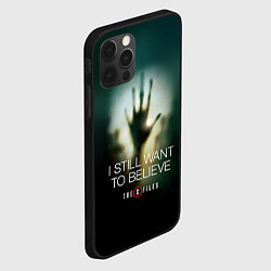 Чехол для iPhone 12 Pro Max X-files: Alien hand, цвет: 3D-черный — фото 2