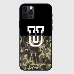 Чехол iPhone 12 Pro Max FCK U: Camo