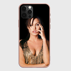 Чехол iPhone 12 Pro Max Angelina Jolie