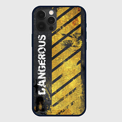 Чехол для iPhone 12 Pro Max DANGEROUS, цвет: 3D-черный