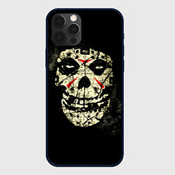 Чехол для iPhone 12 Pro Max Misfits: Death Face, цвет: 3D-черный