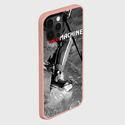 Чехол для iPhone 12 Pro Max Red maсhine, цвет: 3D-светло-розовый — фото 2