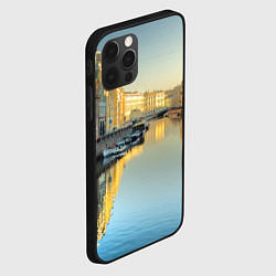 Чехол для iPhone 12 Pro Max Питер, цвет: 3D-черный — фото 2