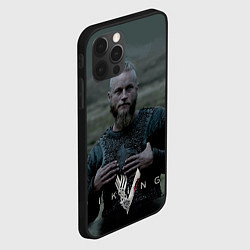 Чехол для iPhone 12 Pro Vikings: Ragnarr Lodbrok, цвет: 3D-черный — фото 2