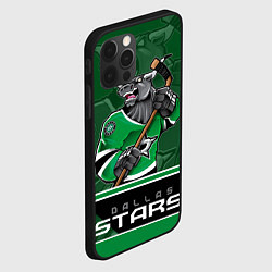 Чехол для iPhone 12 Pro Dallas Stars, цвет: 3D-черный — фото 2