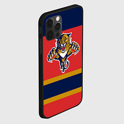 Чехол для iPhone 12 Pro Florida Panthers, цвет: 3D-черный — фото 2