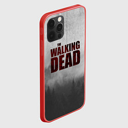 Чехол для iPhone 12 Pro The Walking Dead, цвет: 3D-красный — фото 2