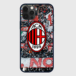 Чехол для iPhone 12 Pro Milan FC, цвет: 3D-черный