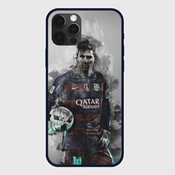 Чехол для iPhone 12 Pro Lionel Messi, цвет: 3D-черный