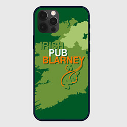 Чехол для iPhone 12 Pro Irish pub Blarney, цвет: 3D-черный