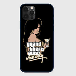 Чехол для iPhone 12 Pro GTA Vice City, цвет: 3D-черный