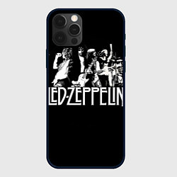 Чехол для iPhone 12 Pro Led Zeppelin: Mono, цвет: 3D-черный