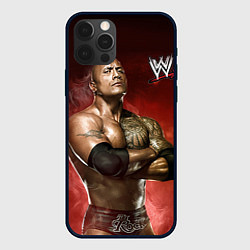 Чехол для iPhone 12 Pro Скала, цвет: 3D-черный