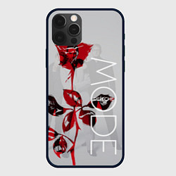 Чехол для iPhone 12 Pro Depeche Mode: Red Rose, цвет: 3D-черный