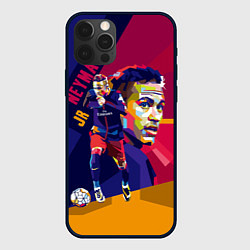 Чехол для iPhone 12 Pro Jr. Neymar, цвет: 3D-черный