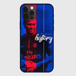 Чехол для iPhone 12 Pro Neymar History, цвет: 3D-черный