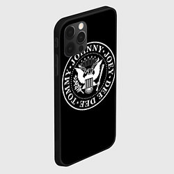 Чехол для iPhone 12 Pro The Ramones, цвет: 3D-черный — фото 2